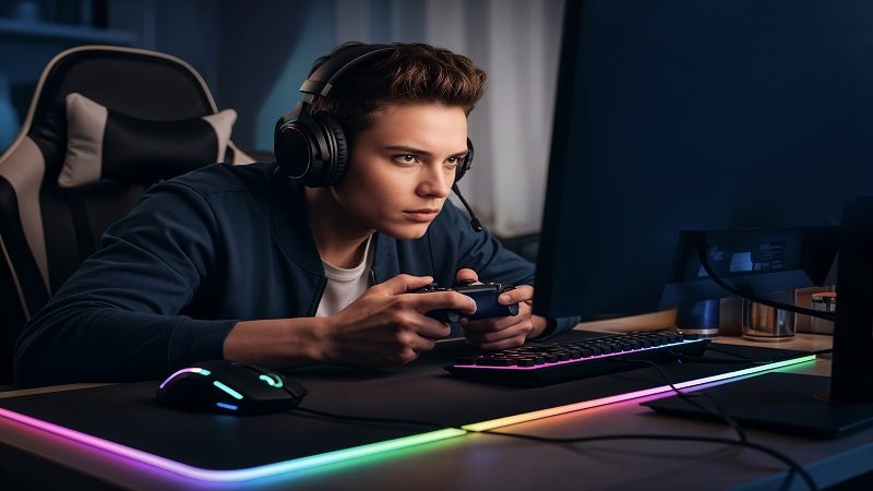 Why do Gamers Tilt their Keyboard Tportstick