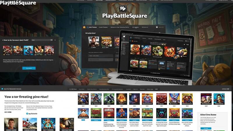 Playing Games Blog Playbattlesquare