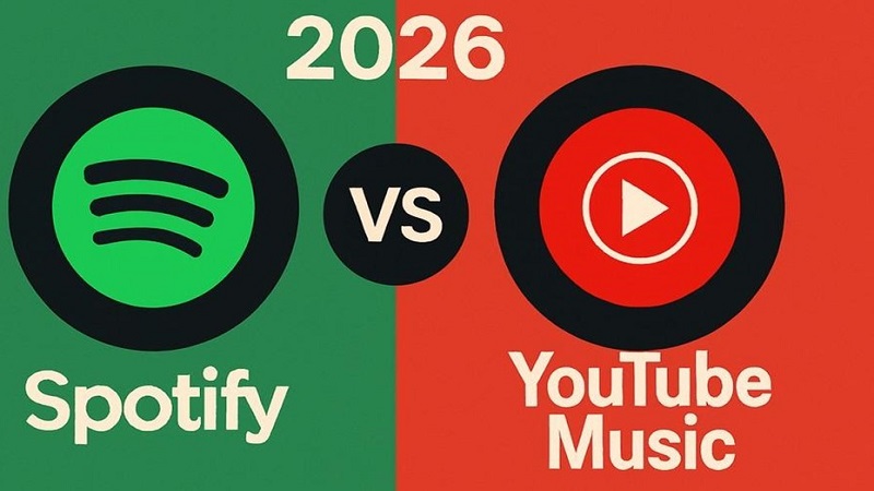 Spotify vs. YouTube Music: Which One to Choose In 2026
