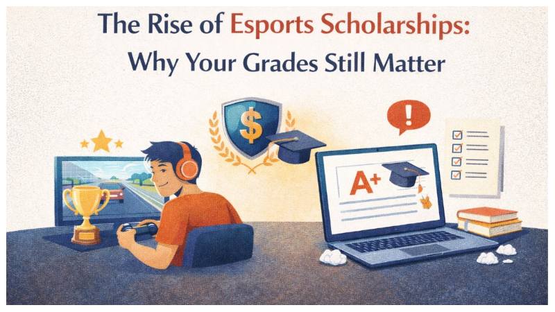 The Rise of Esports Scholarships: Why Your Grades Still Matter