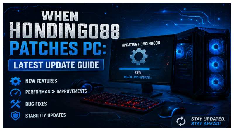 When Hondingo88 Patches PC: Latest Update Guide